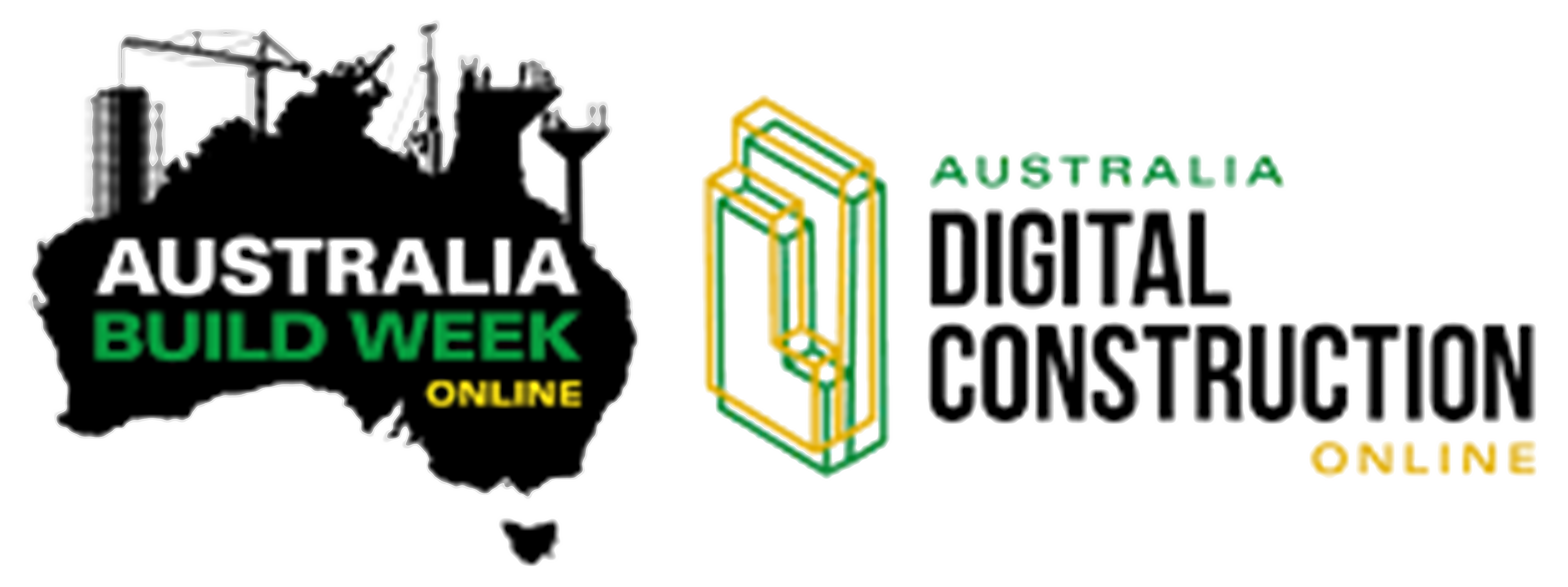 Australia Build Week & Digital Construction Logo (Coloured)